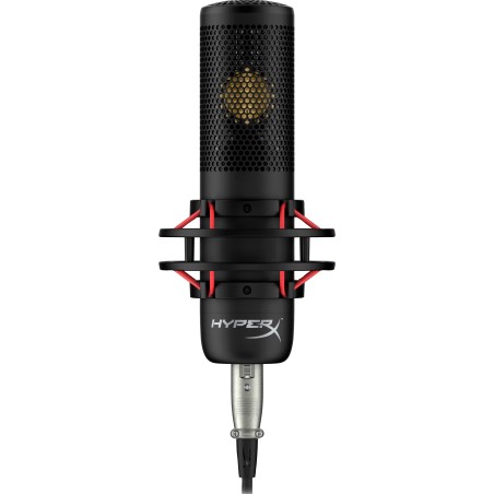 HyperX ProCast Mikrofon Kabling -38dB Kardioide Sort Rd – Professionel Lydkvalitet til Din Optagelse!