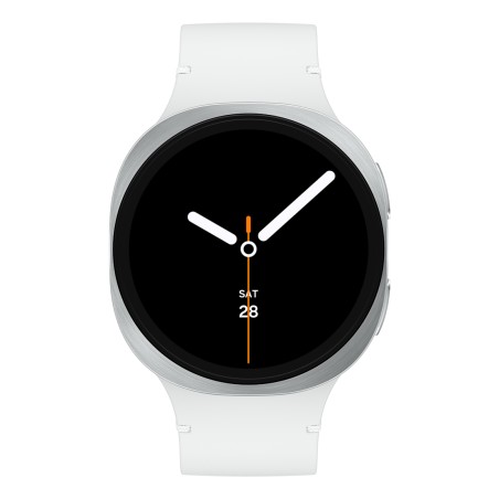 Samsung Galaxy Watch8 44 mm Sølv Hvid SmartWatch