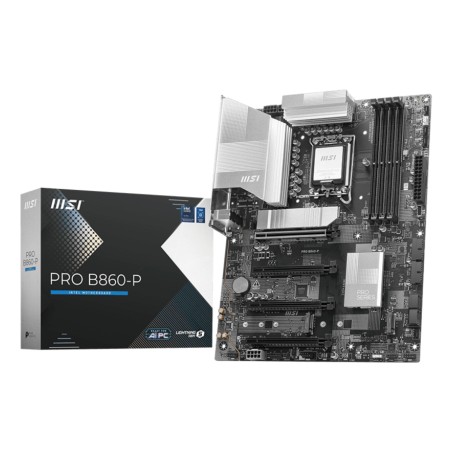 MSI PRO B860-P ATX LGA1851 - Optimal ydeevne til Intel B860 | Kvalitet og pålidelighed | Varenummer: 4711377289757