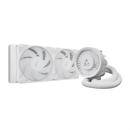ARCTIC Liquid Freezer III Pro 240 A-RGB 1-pack Hvid 120 mm – Effektiv Køling med Stil og Fantastisk Ydeevne!