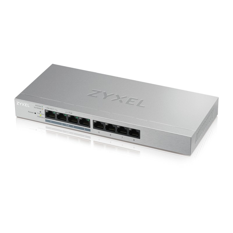 Zyxel GS1200-8HP, 8 Port Gigabit Zyxel GS1200-8HP, 8 Port Gigabit