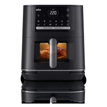 Braun HF5073 2000W Sort - Effektiv og Stilfuld Højtydende Hårtørrer til Hurtig Tørring
