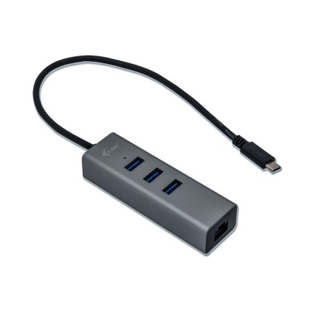 i-tec USB-C METAL HUB 3 + GLAN