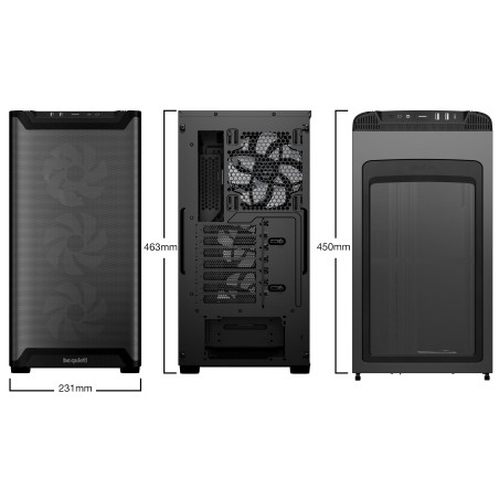 be quiet! Pure Base 501 LX Tower ATX Sort