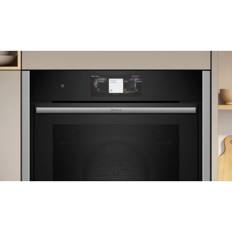 Neff B64CT73N0 Ovn - 71 L - Sort Rustfrit Stål - Perfekt til Dit Køkken!