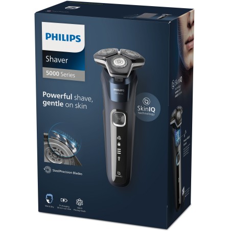 Philips 5000 Series S5885 Barbermaskine Sort Blå