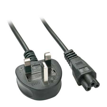Lindy 2m UK 3 Pin to C5 Mains 30409 - Kvalitetsstrømforsyning til elektronik