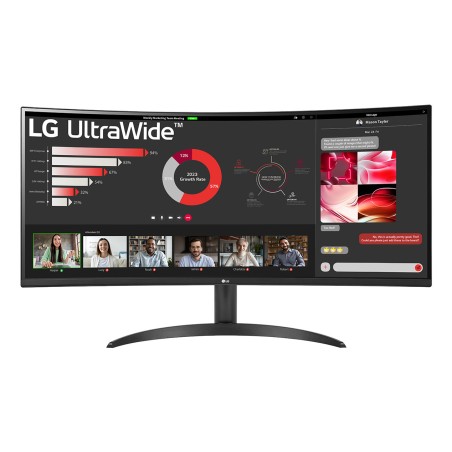 LG 34Wr50Qk-B Computer Monitor – 34WR50QK-B.AEU
