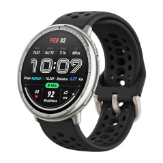 Amazfit Active 2 Sort Smart Ur - Din Perfekte Fitnesspartner med Avancerede Funktioner - Varenummer: 6970100377712