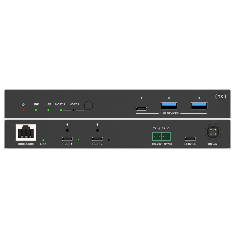 Vivolink USB3.2 Gen 1 Extender (100m) Vivolink USB3.2 Gen 1 Extender (100m)