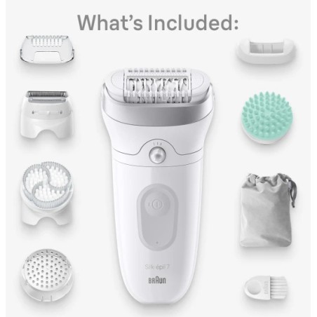 Braun Silk-épil 7 SE7-081 Epilator Hvid