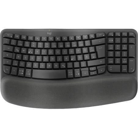 Logitech WAVE KEYS FOR | Ergonomisk Tastatur for Ultimativ Komfort - 920-012327