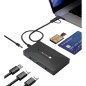 Techly Card Reader and Hub USB A/C Techly Card Reader and Hub USB A/C