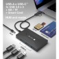 Techly Card Reader and Hub USB A/C Techly Card Reader and Hub USB A/C