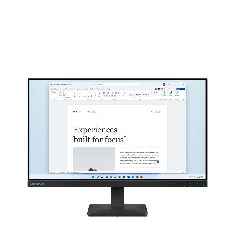 Lenovo L24-4e 24 IPS 1920 x 1080 (Full HD) VGA (HD-15) HDMI 100Hz Lenovo L24-4e 24 IPS 1920 x 1080 (Full HD) VGA (HD-15) HDMI 100Hz