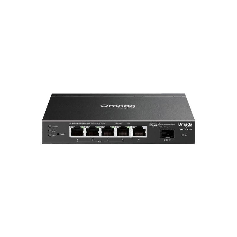 Omada Access 6-Port Gigabit Switch Omada Access 6-Port Gigabit Switch