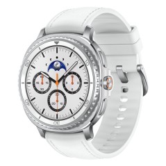 Samsung Galaxy Watch8 Classic 46 mm Sølv Hvid SmartWatch