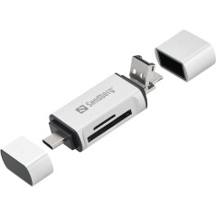 Sandberg Kortlæser Micro USB / USB / USB-C