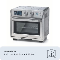 Ariete 4629/11 25 L 1700 W Sølv Grill
