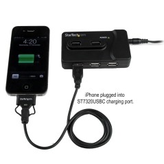 StarTech.com 6 PORT USB 3/USB 2.0 COMBO HUB - ST7320USBC