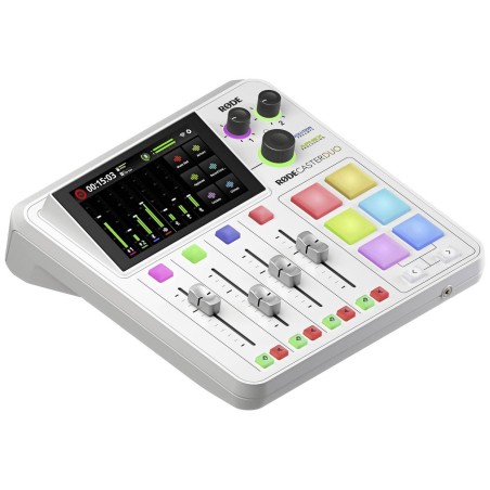 Røde RødeCaster DUO Podcast Mixer 2-kanal Hvid