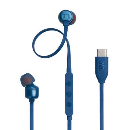 JBL TUNE 310C USB Kablede Earbuds - Fantastisk Lydkvalitet og Komfort til Alle Din Musikbehov!