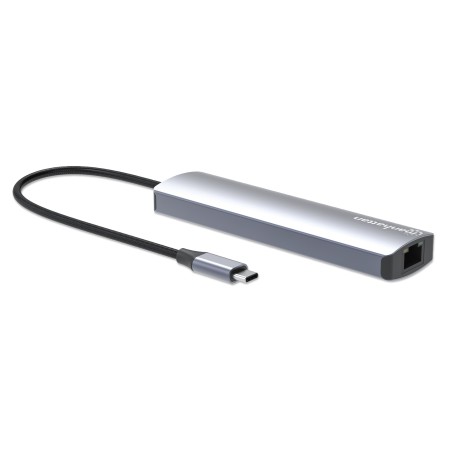 Manhattan USB-C Dock/Hub, Ports (x6):