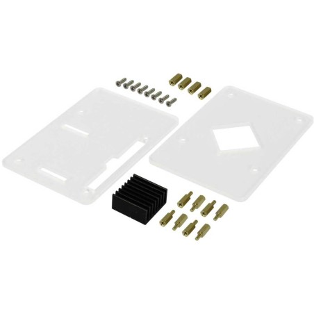 Radxa Rock Pi 4 zbh. Simple Acrylic - akrylcover