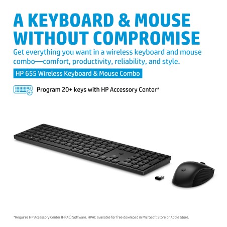 HP 655 Wireless Keyboard and