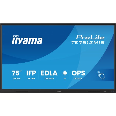 iiyama 75" iiWare13E , Android 14,