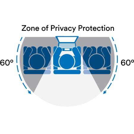 3M Black Privacy filter for