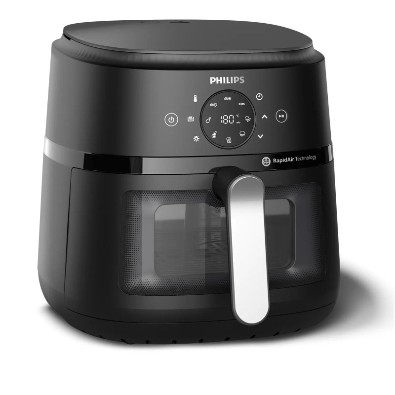 Philips 2000 Series NA231 Airfryer 1.7kW Sort/ sølv
