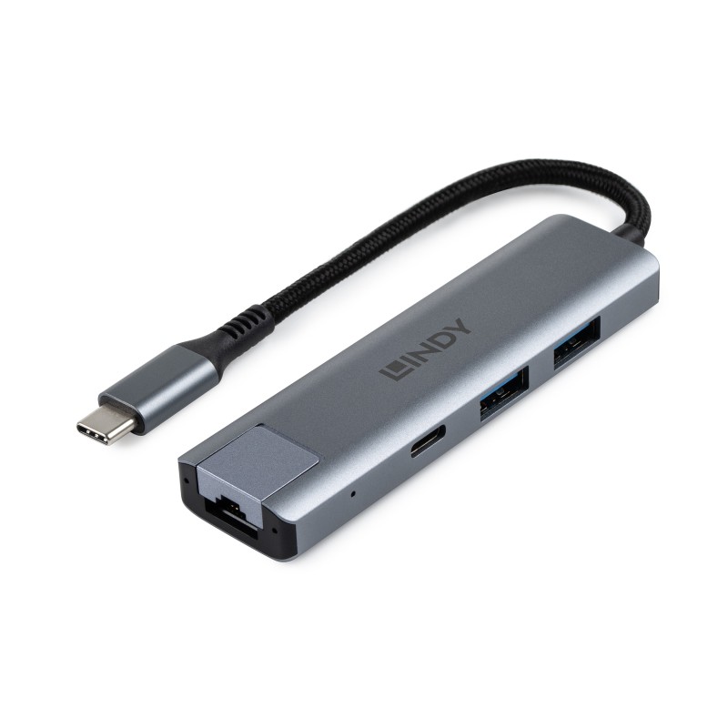 Lindy USB 3.2 Gen 2 Type C Hub &