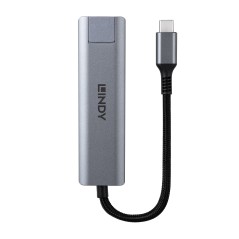 Lindy USB 3.2 Gen 2 Type C Hub & - højhastighedshub
