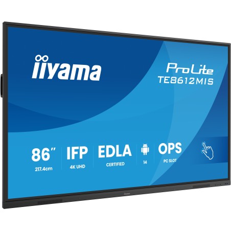 iiyama 86" iiWare13E, Android 14 - TE8612MIS-B4AG