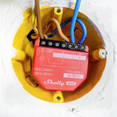 Shelly 1PM Gen3 Intelligent kontakt Rød