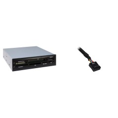 Inter-Tech Nitrox Multi Card Reader CI-02 Kortlæser USB 2.0