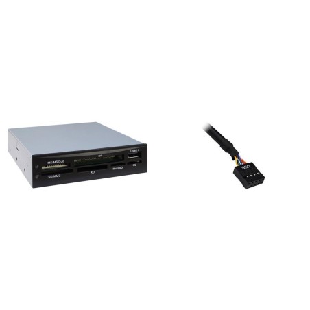 Inter-Tech Nitrox Multi Card Reader CI-02 Kortlæser USB 2.0