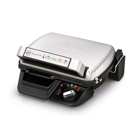 Tefal SuperGrill Timer GC451B12 - Perfekt kontaktgrill med sil til lækre grillretter!