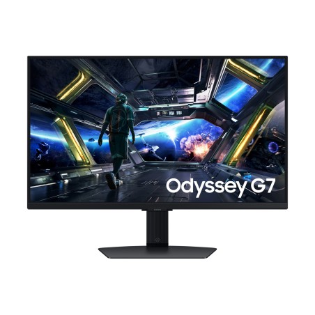 Samsung Odyssey G7 S27DG702EU 27" 4K Gaming Skærm - 144Hz, HDMI, DisplayPort, Pivot - Fantastisk Visuel Oplevelse!