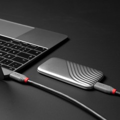 Lindy 2m USB 4 240W Type C Kabel - Hurtig Opladning & Høj Kvalitet | Varenummer: 36958