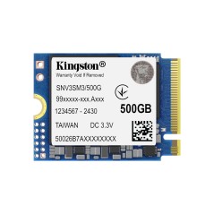 Køb Kingston Technology 500G NV3 M2 2230 NVMe SSD - Hurtig, Pålidelig og Effektiv Lagring! 