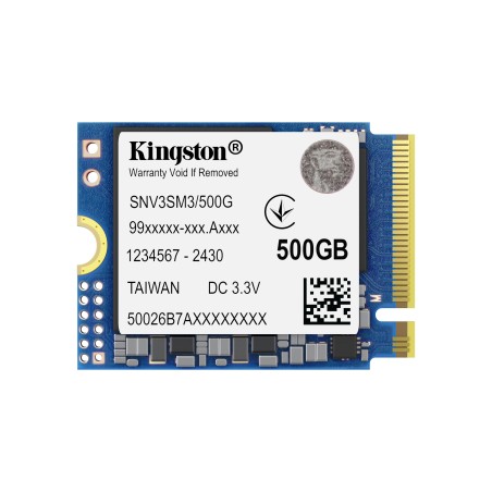 Kingston SSD NV3 500GB M.2 PCI Express 4.0 x4 (NVMe)