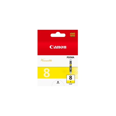Køb Canon CLI 8Y Gul Blkbeholder 0623B001 - 280 Sider - Kvalitet og Ydelse til Dit Print!