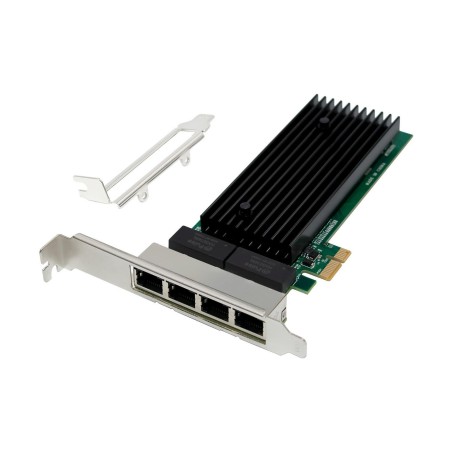 Køb MicroConnect Network Card PCIe x1 Intel - MC-PCIEX1-82575-Q | Hurtig og Effektiv Netværksløsning