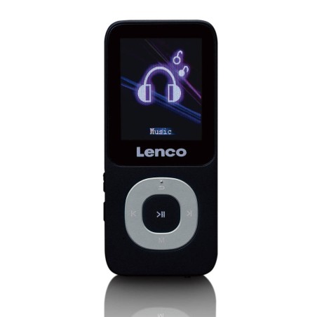 Lenco Xemio-659GY MP3 Afspiller 4 GB Sort - Stort Lyd med Stil og Bærbarhed!