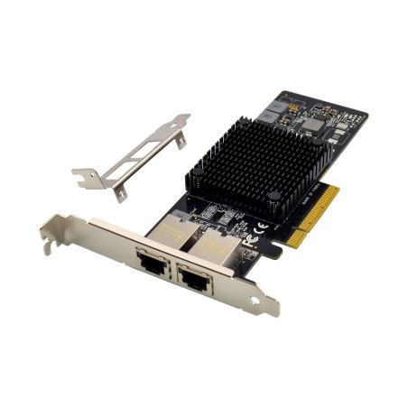 Køb MicroConnect Network Card PCIe x8 X550-T2 - Hurtig, Pålidelig & Effektiv Netværksløsning!