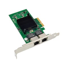 Køb MicroConnect Network Card PCIe x1 Intel MC-PCIEX4-82576-D - Hurtig og Pålidelig Netværksløsning!