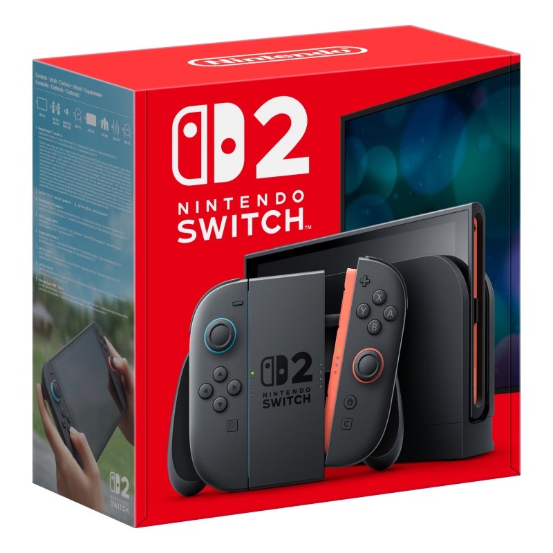 Nintendo Switch 2 brbar spilkonsol 201 cm 79 256 GB Berringsskrm Wi-Fi Sort Nintendo Switch 2 brbar spilkonsol 201 cm 79 256 GB Berringsskrm Wi-Fi Sort