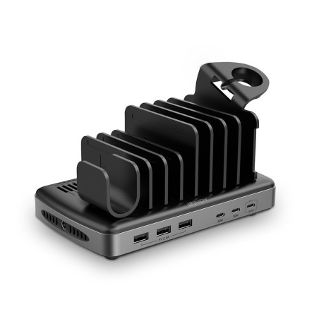 "Effektiv Lindy Charging Station Organizer - Hold Orden på Dine Enheder | Varenummer 73436"
